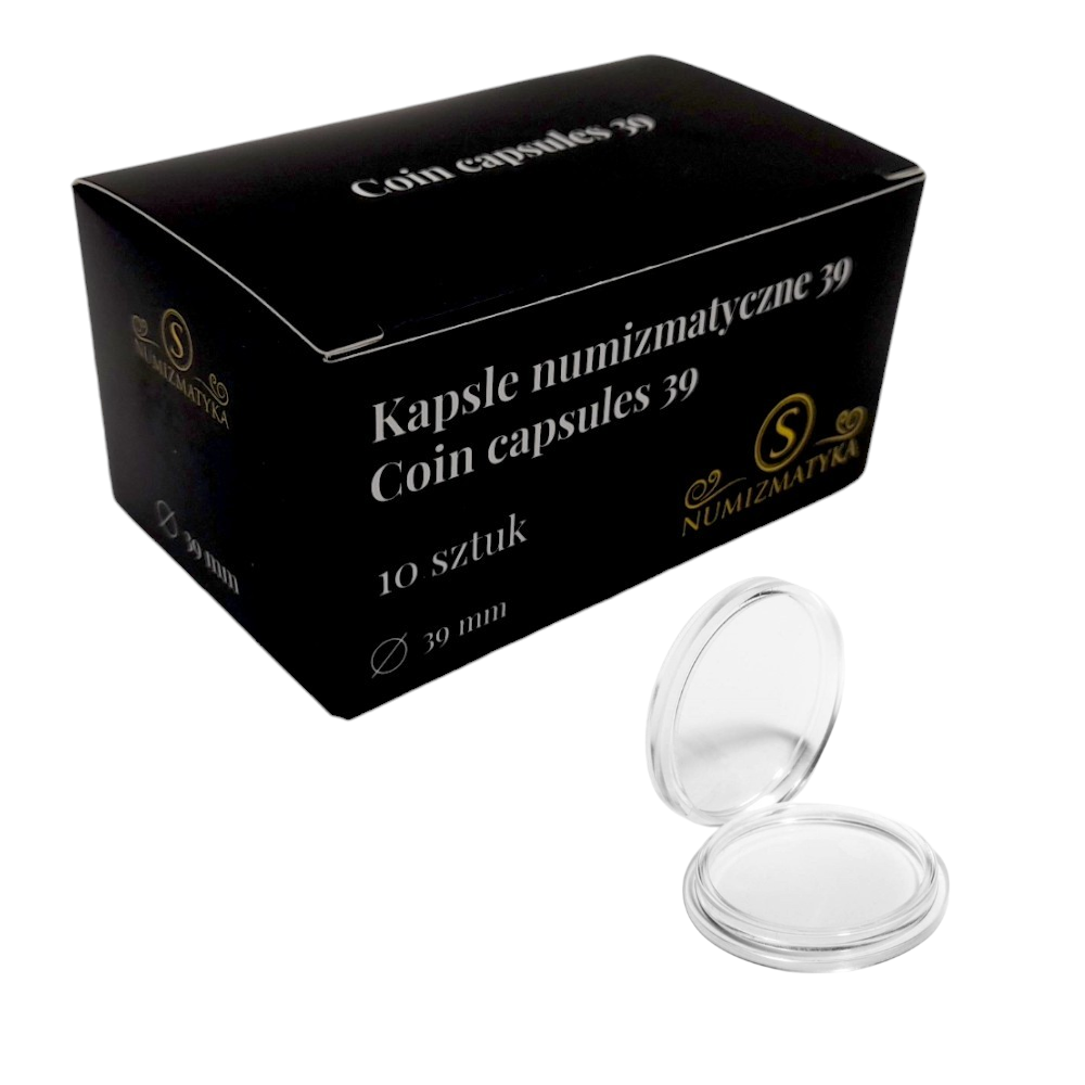 KAPSLE NA MONETY 39 MM