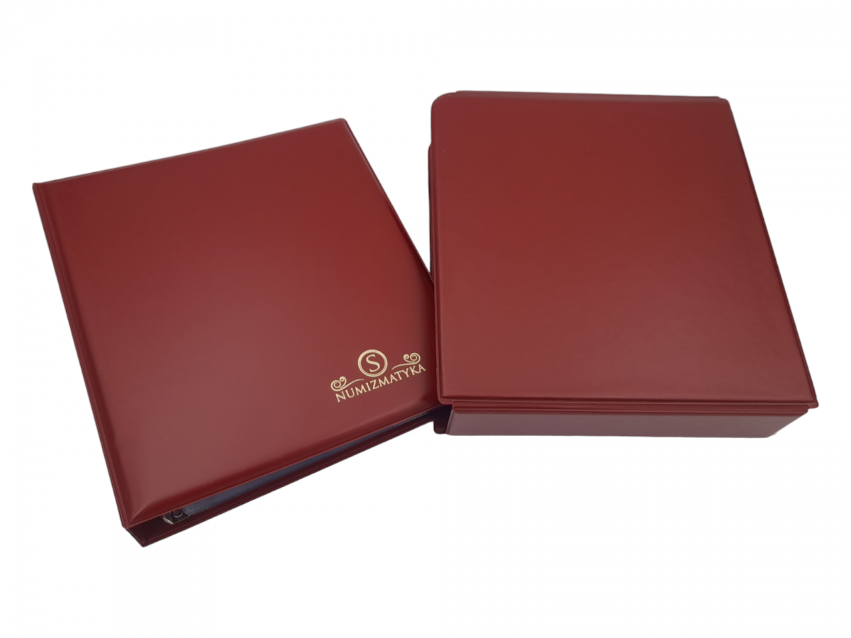 ALBUM KLASER NA 138 MONET I 30 BANKNOTÓW Z FUTERAŁEM A5