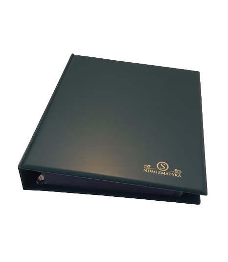 KLASER ALBUM NA 560 MONET DUŻY A4 ZIELONY