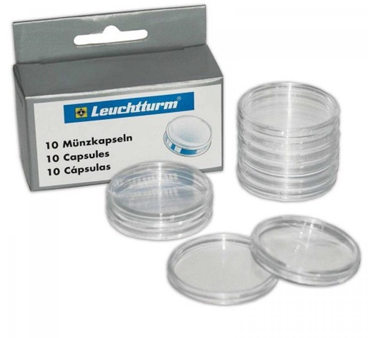 KAPSLE NA MONETY LEUCHTTURM 36 MM 10 SZT