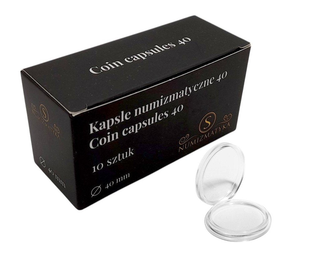 KAPSLE NA MONETY 40 MM