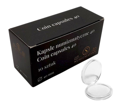 KAPSLE NA MONETY 40 MM